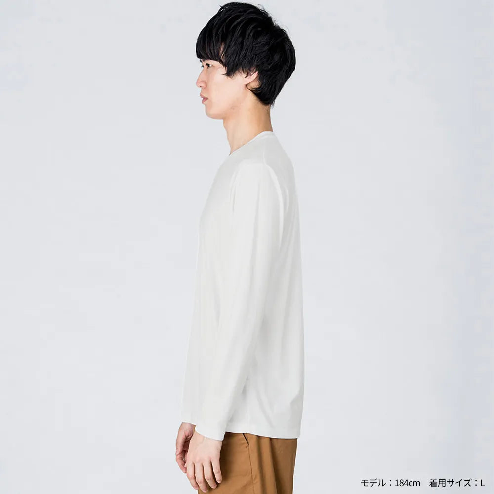 3.5オンス インターロックドライ長袖Tシャツ