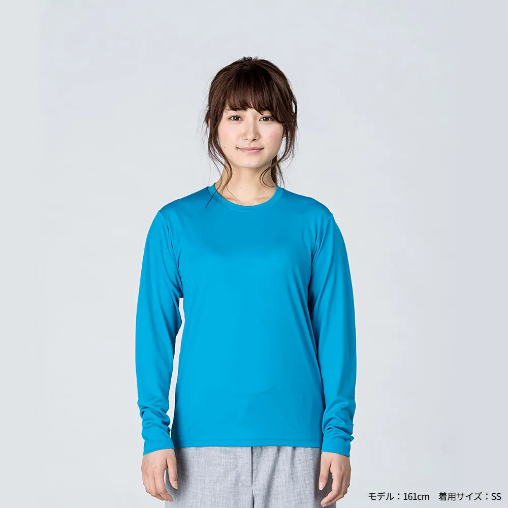 3.5オンス インターロックドライ長袖Tシャツ