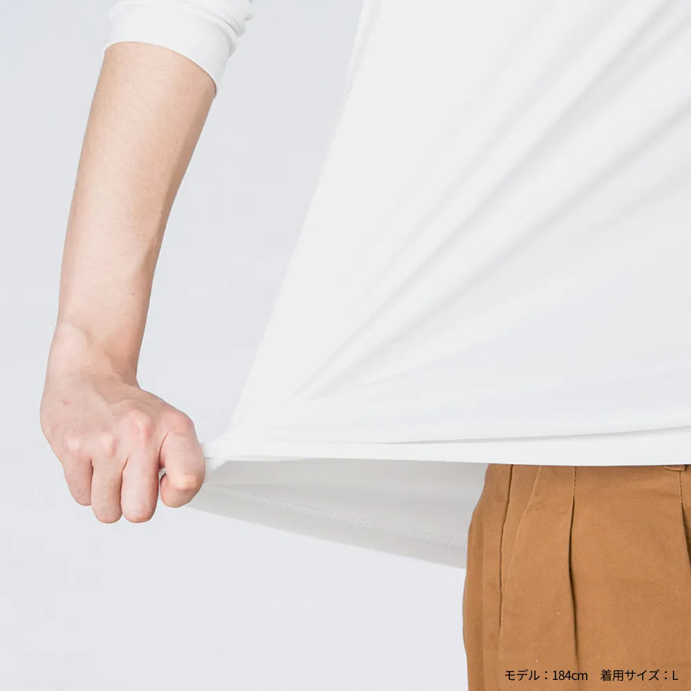 3.5オンス インターロックドライ長袖Tシャツ