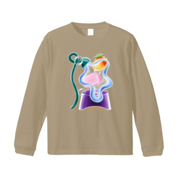 10.2オンススーパーヘビーウェイトモックネックTシャツ - タカハマライフアート