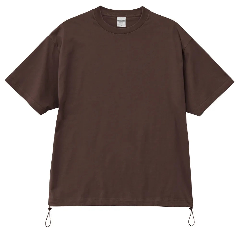 6.5オンス ファインジャージー リラックスフィット Tシャツ（裾ドローコード）