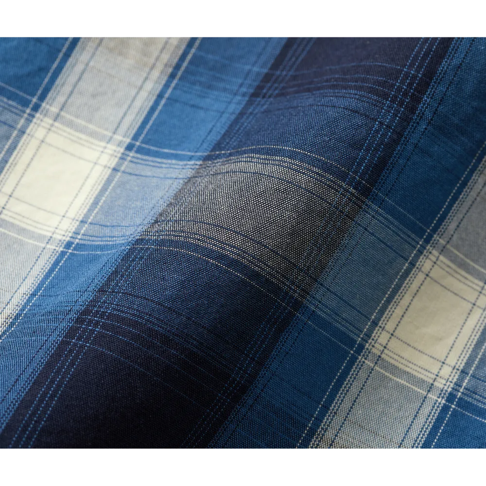 コットン オープンカラー ショートスリーブ シャツ