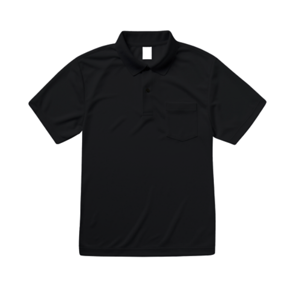 4.1オンス ドライアスレチック ポロシャツ（ポケット付）