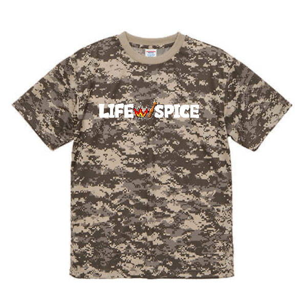 4.1オンス ドライアスレチック カモフラージュ Tシャツ