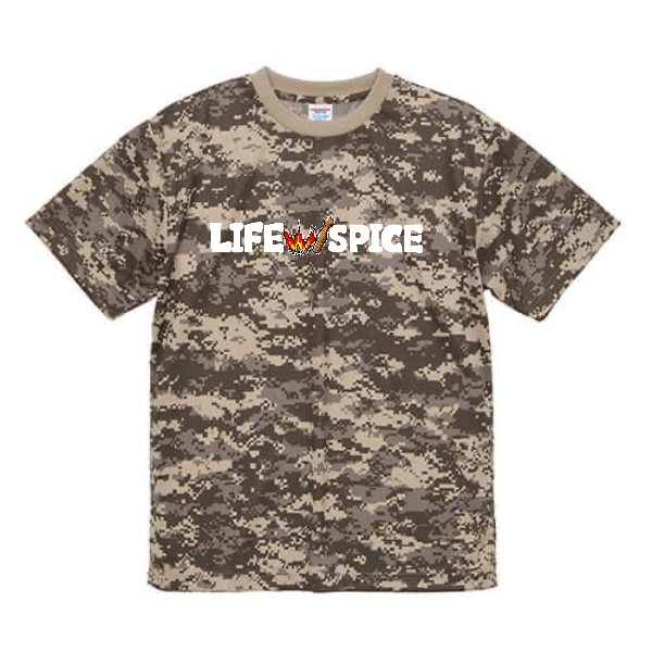 4.1オンス ドライアスレチック カモフラージュ Tシャツ