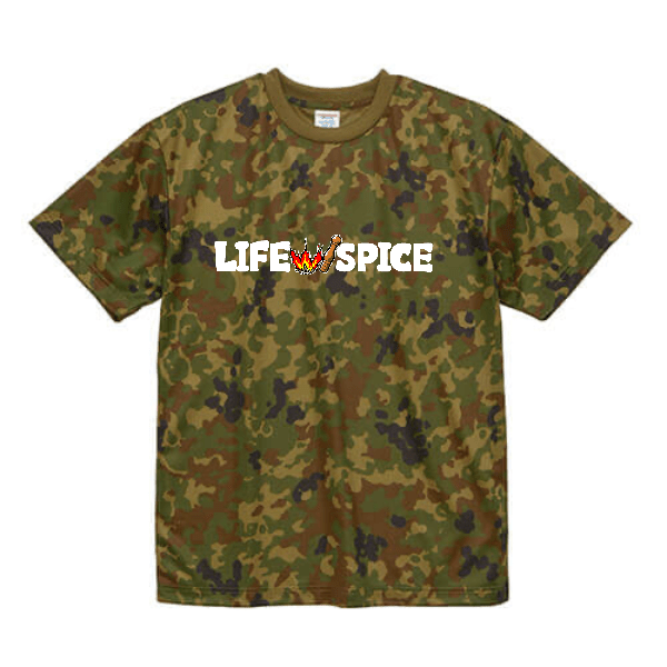 4.1オンス ドライアスレチック カモフラージュ Tシャツ