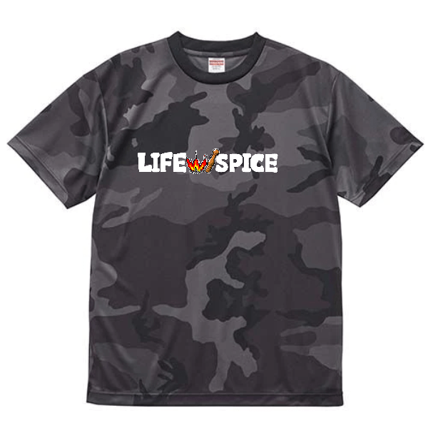 4.1オンス ドライアスレチック カモフラージュ Tシャツ