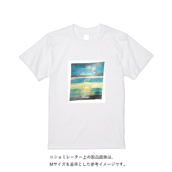 5.6オンス ハイクオリティーＴシャツ