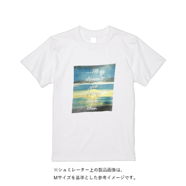 5.6オンス ハイクオリティーＴシャツ