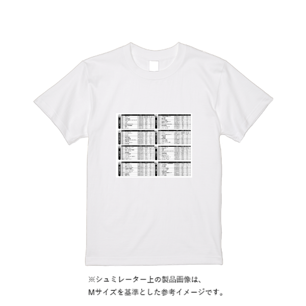 5.6オンス ハイクオリティーＴシャツ