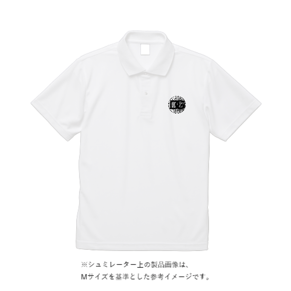 4.4オンス ドライポロシャツ