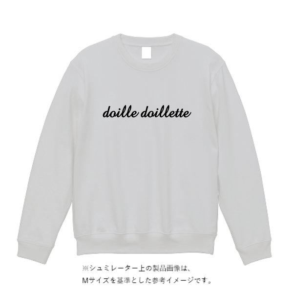 10.0オンス T／C ビッグシルエット クルーネック スウェット