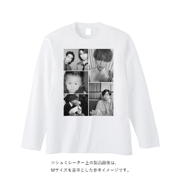 5.6オンス ヘビーウェイト長袖Tシャツ（リブ無し）