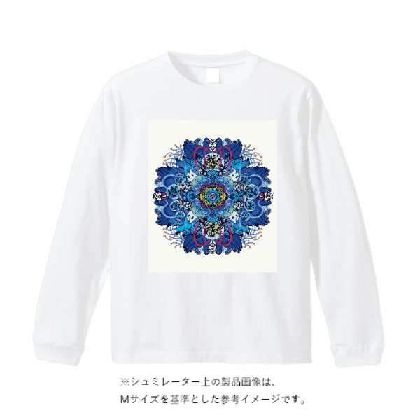 5.6オンス ロングスリーブ Tシャツ（袖リブ有り）