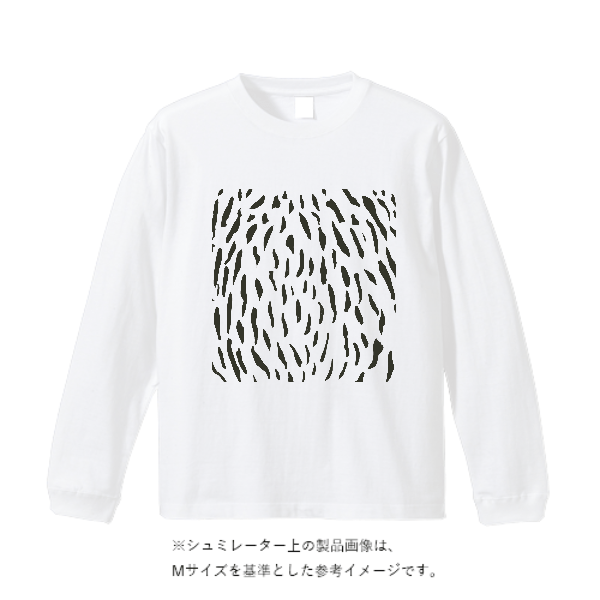 5.6オンス ロングスリーブ Tシャツ（袖リブ有り）