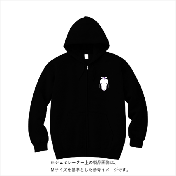 10.0オンス レギュラー ZIP パーカー