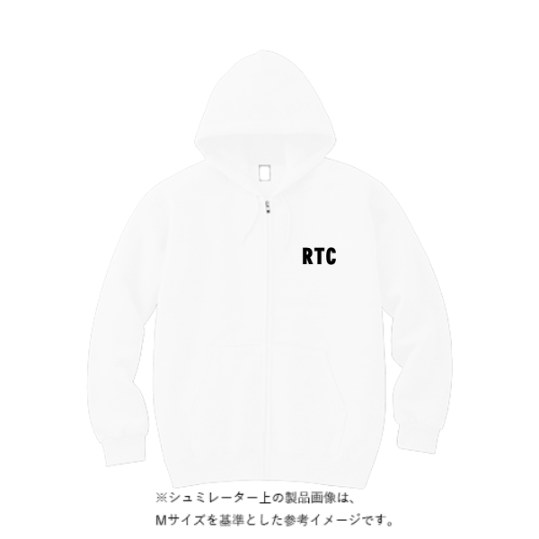 10.0オンス レギュラー ZIP パーカー