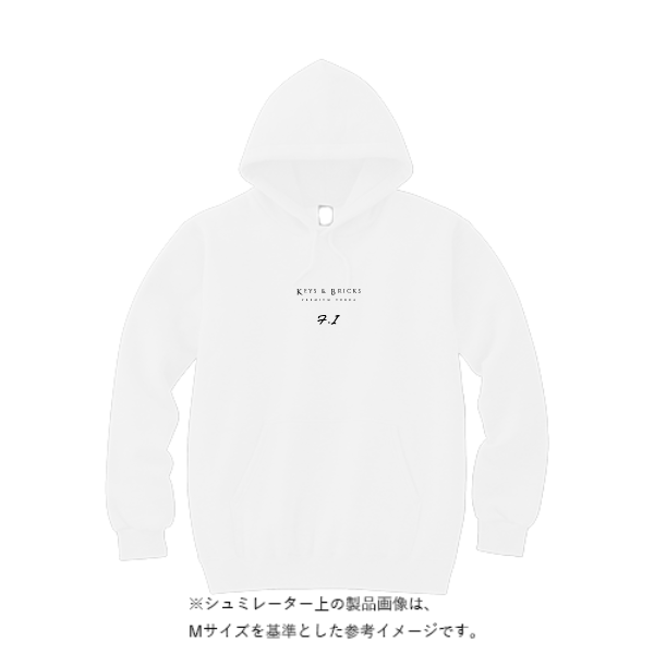 10.0オンス スウェット プルオーバー パーカ