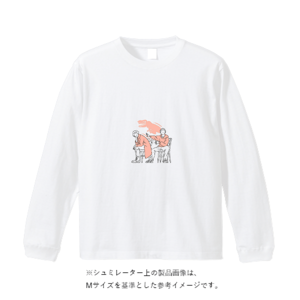 6.0オンス長袖Tシャツ