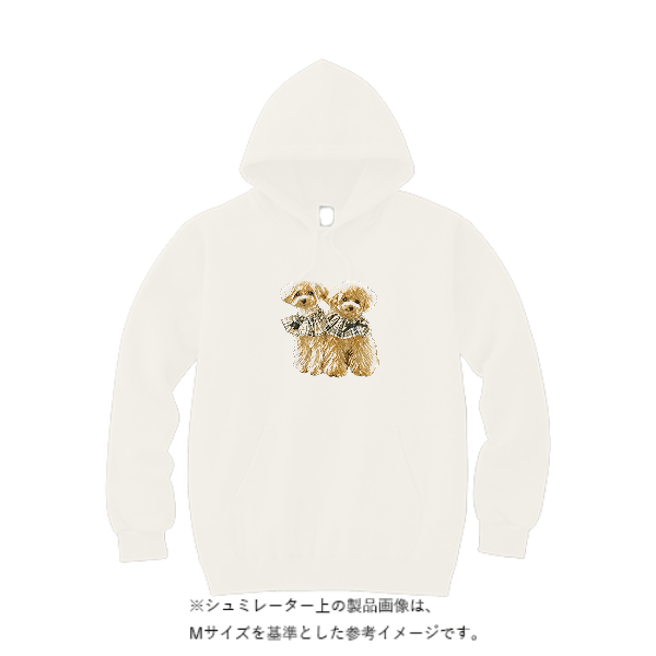 10.0オンス スウェット プルオーバー パーカ