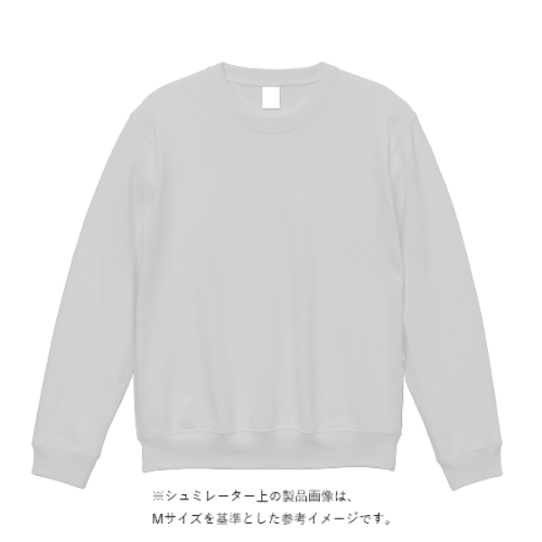 10.0オンス T／C ビッグシルエット クルーネック スウェット