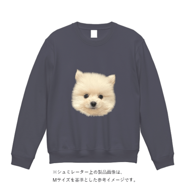 12.7オンス ヘヴィーウェイト クルーネック スウェット（裏パイル）