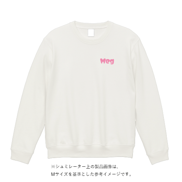 10.0オンス クルーネック スウェット