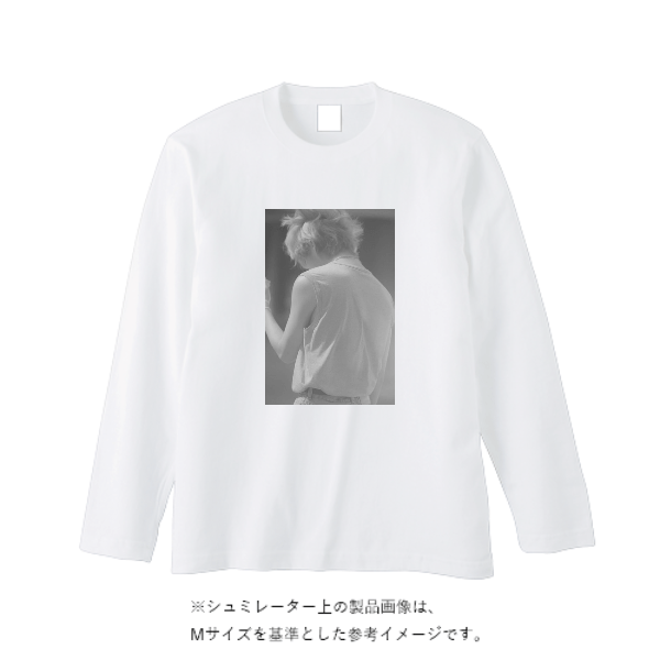 5.6オンス ヘビーウェイト長袖Tシャツ（リブ無し）