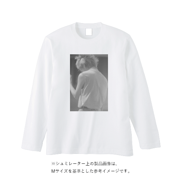 5.6オンス ヘビーウェイト長袖Tシャツ（リブ無し）