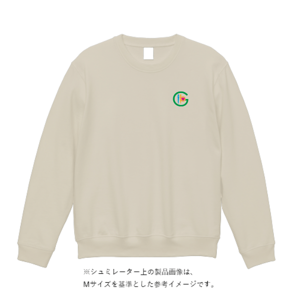 12.0オンス ヘヴィーウェイト クルーネック スウェット