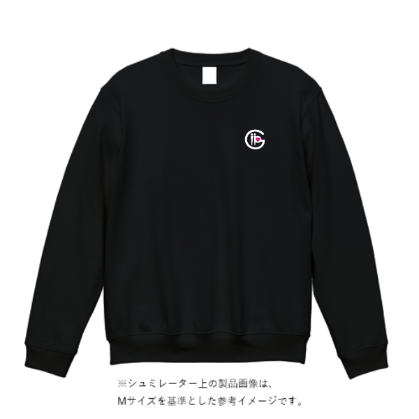 12.0オンス ヘヴィーウェイト クルーネック スウェット