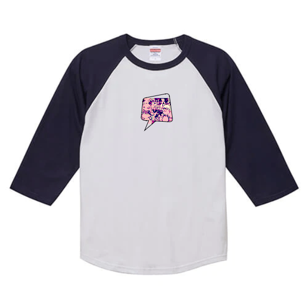 5.6オンス ラグラン3/4スリーブ Tシャツ