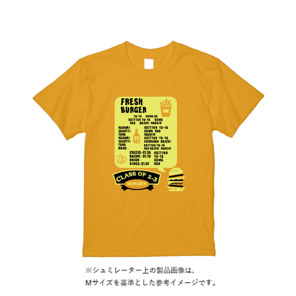 5.6オンス ハイクオリティーＴシャツ