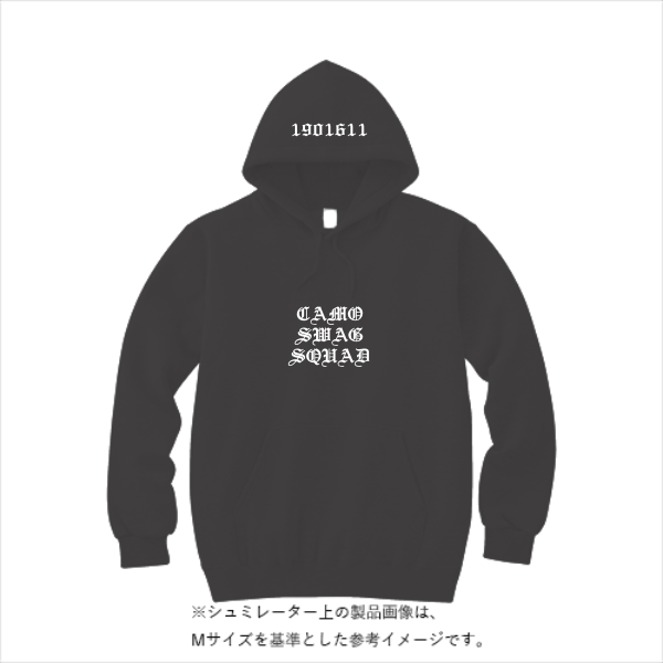 12.4オンス ヘビーウェイトP/Oパーカ