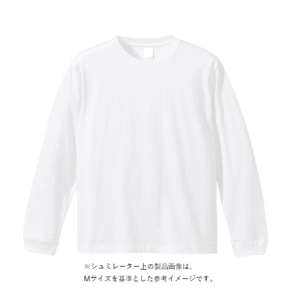 4.7オンス ドライシルキータッチ ロングスリーブ Tシャツ