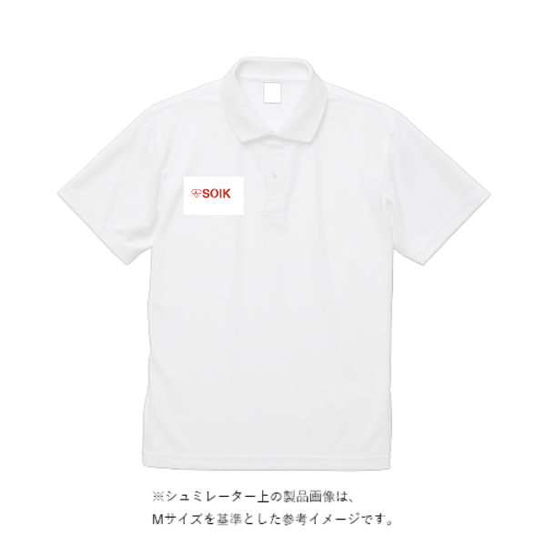 4.4オンス ドライポロシャツ