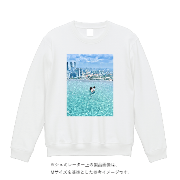 10.0オンス クルーネック スウェット