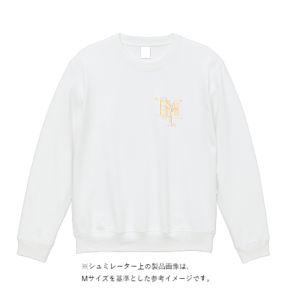 10.0オンス T／C ビッグシルエット クルーネック スウェット