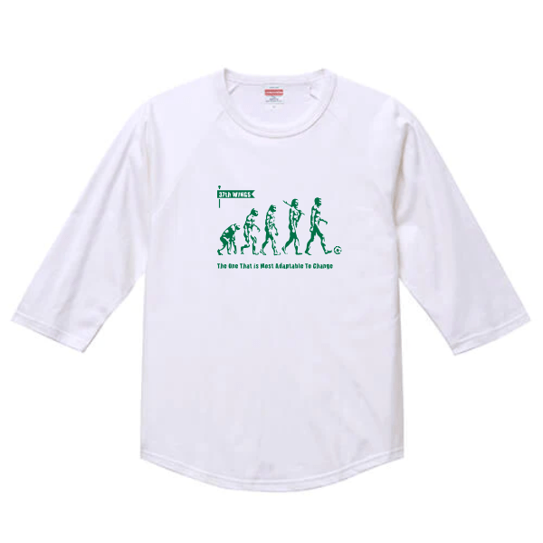 5.6オンス ラグラン3/4スリーブ Tシャツ