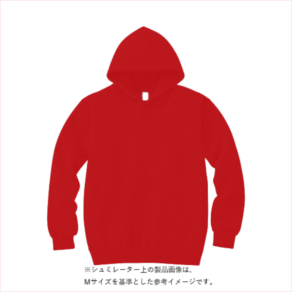 10.0オンス スウェット プルオーバー パーカ