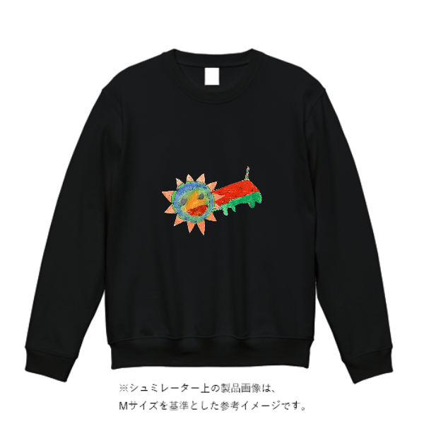 10.0オンス クルーネック スウェット