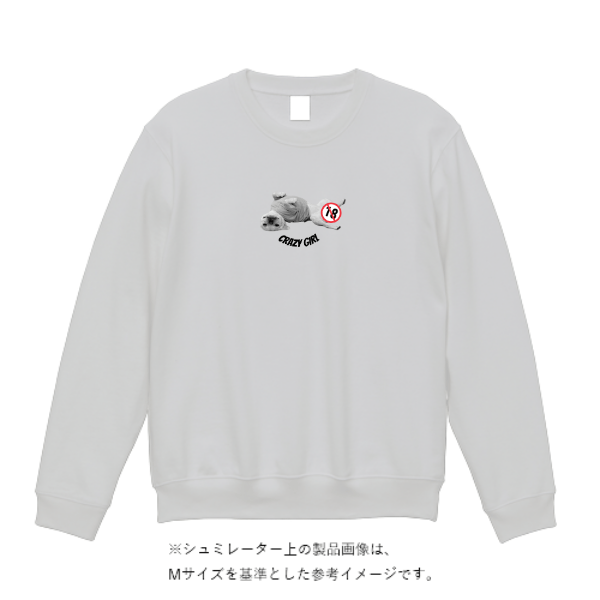 10.0オンス T/C クルーネック スウェット
