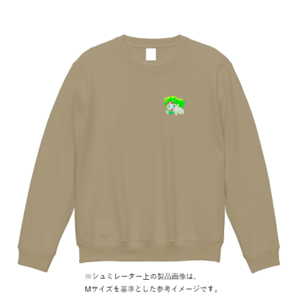 10.0オンス クルーネック スウェット