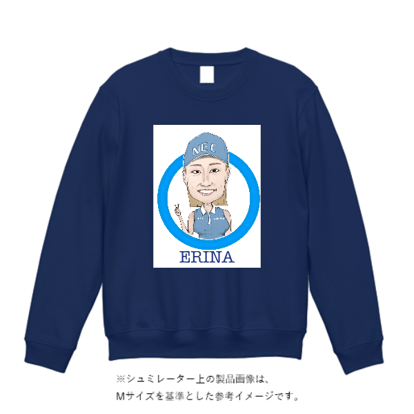 10.0オンス クルーネック スウェット