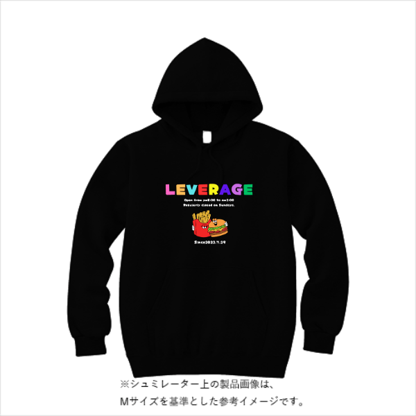 10.0オンス スウェット プルオーバー パーカ