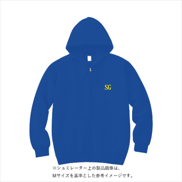 10.0オンス T/C スウェット フルジップ パーカ（裏起毛）