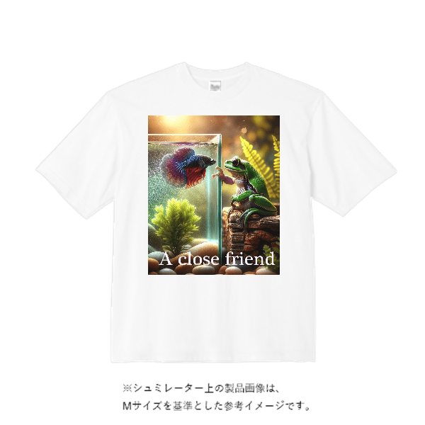 5.6オンス ビッグシルエット Tシャツ