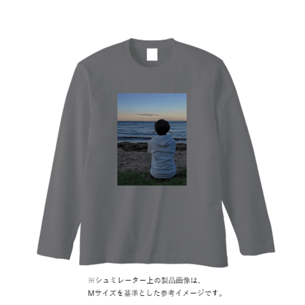 5.6オンス ロングスリーブ Tシャツ（袖リブ無し）