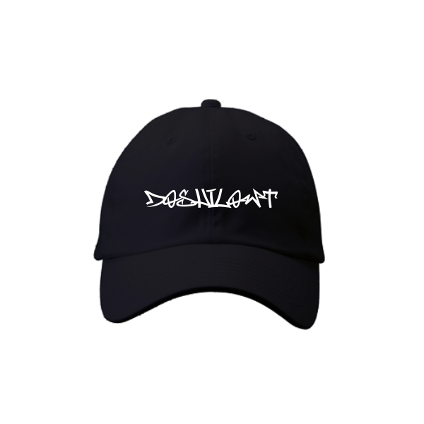 【刺繍】コットン ツイル ロー キャップ