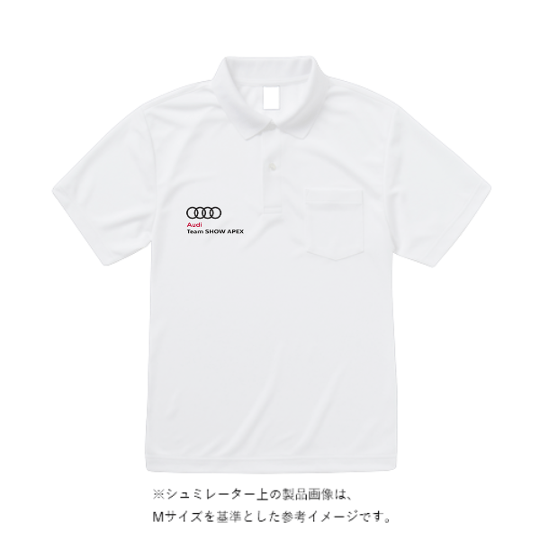 4.1オンス ドライアスレチック ポロシャツ（ポケット付）